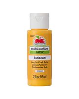 Apple Barrel 2oz Multi-Surface Satin Acrylic Paints Sunbeam
