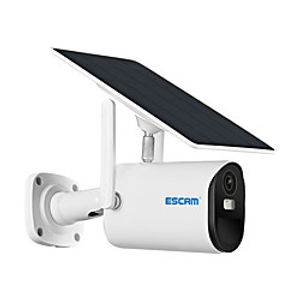 ESCAM QF290 1080P Cloud Storage WIFI Battery PIR Alarm IP Camera With Solar Panel Full Color Night Vision Two Way Audio IP66 Lightinthebox