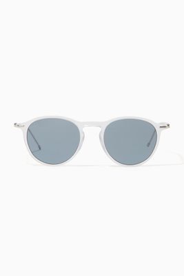 Round Sunglasses in Acetate