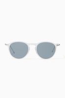 Round Sunglasses in Acetate - thumbnail