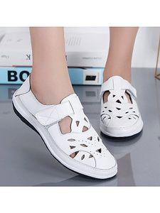 Fashion flat cutout sandals