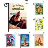 GardenFlagsDoubleSidedBurlap12x18Inch(3045cm)GardenFlag,SummerSmallYardFlagforOutdoorDecorations Lightinthebox - thumbnail