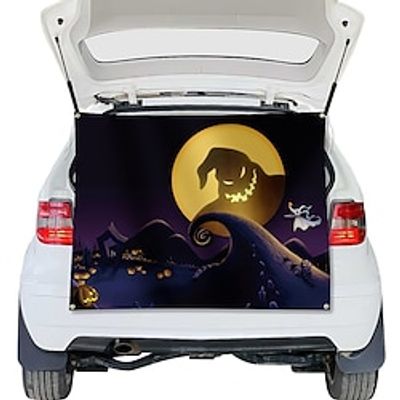Halloween Sally Doll Trunk or Treat Car Decoration Halloween Nightmare Sally Car Archway Garage Decor Banners Halloween Nightmare Sally Car Decor Outdoor Trunk or Treat Party Supplies Lightinthebox