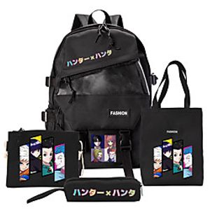 Backpack Inspired by Hunter X Hunter Anime Cosplay Accessories With Pencil Case Canvas Bag Women's Men's Unisex Halloween Lightinthebox