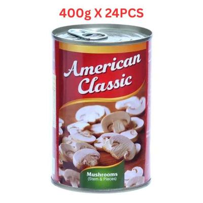 American Classic Mushroom Slice 400g Pack of 24