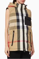 Vintage Check Down-Filled Gilet - thumbnail