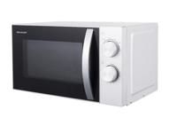 Sharp Digital 20Liter Solo Microwave Oven 700 Watts, White - R20GH-WH3