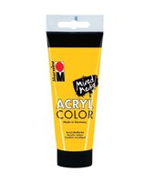 Marabu 100 Milliliter Acrylic Color 021 Medium Yellow - thumbnail