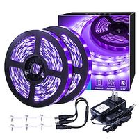 Led Uv Purple Light Black Light Strip 2835 Low-voltage 12v 60 Bare Board Soft Light Strip Fluorescent Party Lightinthebox - thumbnail