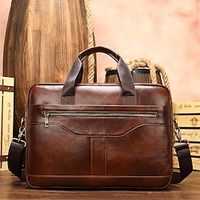 Top Layer Cowhide Men's Briefcase Convenient Business Trip Computer Bag Lightinthebox