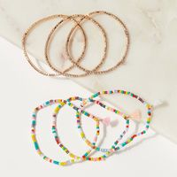 Boho Elastic Bracelets - Set of 6 - thumbnail