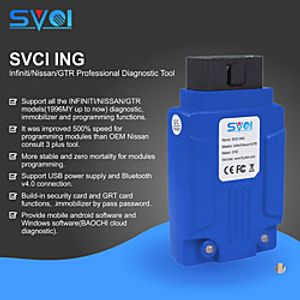 SVCI ING Infiniti/Nissan/GTR Professional Diagnostic Tool V1.4 Update Version of Nissan Consult-3 Plus miniinthebox