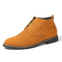 Men's British Style High Top Lace Up Classic Casual Ankle Bo