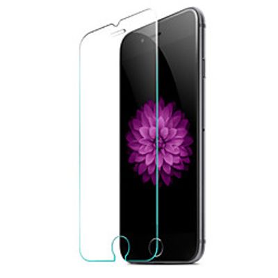 Phone Screen Protector For Apple iPhone 6s Plus iPhone 6 Plus Tempered Glass 1 pc High Definition (HD) 9H Hardness 2.5D Curved edge Front Screen Protector Phone Accessory miniinthebox