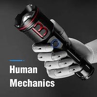 Strong Light USB Rechargeable Zoom Flashlight LED White Laser Long-Range Multifunctional Outdoor Lighting Search Lights (no Battery miniinthebox - thumbnail