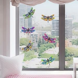 2pcs Colorful Window Stickers Creative Window Bedroom Living Room Wall Stickers Removable Large Wall Decals for Bedroom. miniinthebox