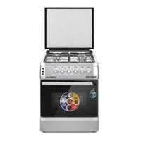 Sonashi Full Safety 60X60 Free Standing Stainless Steel Gas Oven - SGO-6060FFD