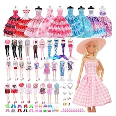 11.5-inch 30cm Doll Clothing Set For Girls Wedding Dress Princess Dress Decorative Shoes Cross-border Toy Accessories For Foreign Trade Lightinthebox