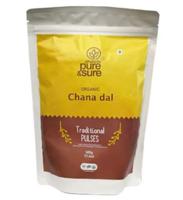 Pure & Sure Organic Chana Dal - 500g