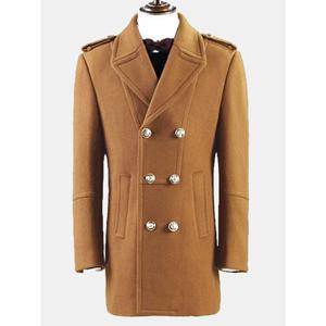 Gentlemanlike Wool Trench Coat