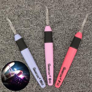 3Pcs 3 Colors LED Lighting Crochet Hook Household Knitting Needles Set F-G-H