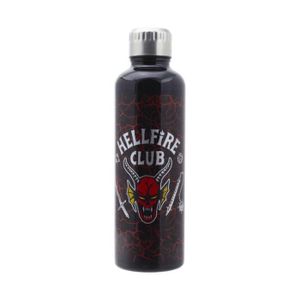 Paladone Stranger Things Hellfire Club Metal Water Bottle - 54982