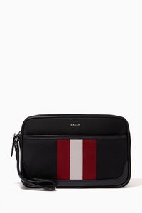 Caliros Clutch Bag in Techno Nylon
