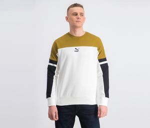 Mens XTG Crew Neck Sweater  White