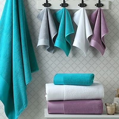 Platinum Satin Satin Grade Pure Cotton Towel for Five-Star Hotels, Enlarged and Thickened Face Towels, All Cotton Bath Towels, Embroidered Logo Lightinthebox