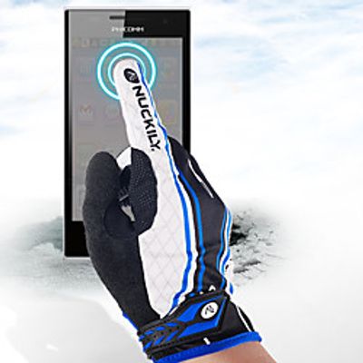 Nuckily Winter Bike Gloves / Cycling Gloves Mountain Bike Gloves Mountain Bike MTB Fixed Gear Bike Touch Screen Breathable Anti-Slip Full Finger Gloves Touch Screen Gloves Sports Gloves Mesh Terry miniinthebox