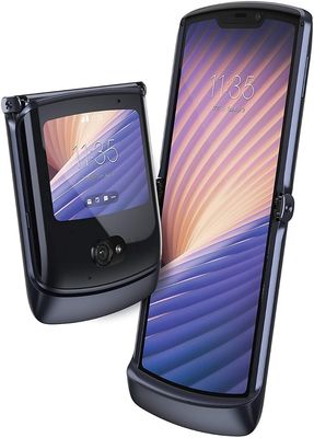 Motorola razr (2020 Generation) 256GB, 8GB RAM, 5G, Polished Graphite