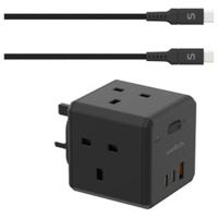 Switch Tc-S300 Travel Charger Dual Wall 65W Type-C PD Black (ACSWTTC300BLK)