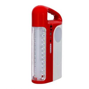 Krypton Rechargeable 3 Side Emergency Lantern 2 Side Lamp 92 Pcs Hi-Bright LED Red - KNE5175