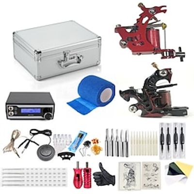 BaseKey Professional Tattoo Kit Tattoo Machine - 2 pcs Tattoo Machines, Professional All in One Aluminum Alloy 18 W Coil Tattoo Machine Lightinthebox BaseKey Professional Tattoo Kit Tattoo Machine - 2 pcs Tattoo Machines, Professional All in One Aluminum Alloy 18 W Coil Tattoo Machine Lightinthebox