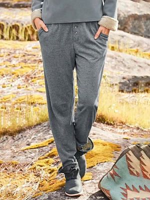 Women's Solid Color Casual Elastic Waist Pants