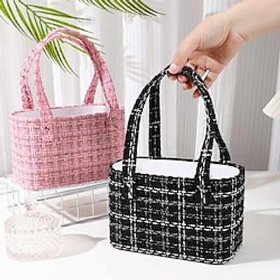Women Gift Tote Bag, Large Capacity Canvas Shoulder Bag, Women's Reusable Handbag  Storage Bag, Valentine's Day Gift miniinthebox