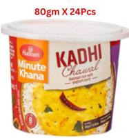 Haldirams Instant Bowl Kadhi Chawal 80 Gm Pack Of 24 (UAE Delivery Only)