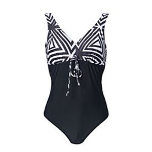 Women's One Piece Swimsuit Spandex Swimwear Bodysuit Quick Dry Breathable Sleeveless Swimming Surfing Water Sports Summer Lightinthebox