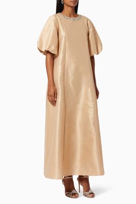 Crystal Embellished Kaftan Crystal Embellished Kaftan