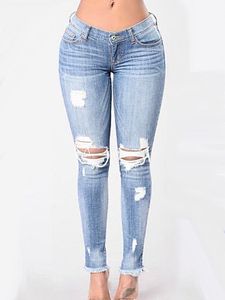 Fashion casual ripped jeans