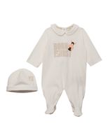 Born First Cotton Romper - White - thumbnail