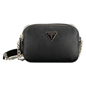 Guess Jeans Black Polyethylene Handbag - GU-12379