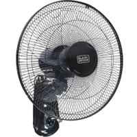 BLACK+DECKER 55W Wall Fan 16 Inch Fan Diameter, For The Perfect Temperature FW1620-B5