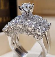 Edge line color is random,zircon,Ma'am,Ring,Lovers,Style3,Accessories,Explosive money,Western style