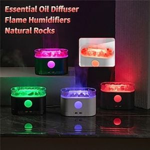 Salt Lamp Humidifier Electric Essential Oil Aroma Diffuser Ultrasonic Humidifier Aromatherapy Diffuser Air Purifier Sprayer Lightinthebox