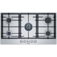 Bosch Gas hob | 90 cm Stainless steel | 5 Burner | PCQ9B5O90M