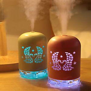 New 340ml USB Diffuser Aroma Essential Oil Car Air Humidifier Ultrasonic 7 Color Change LED Night Light Cool Mist for Home Office Lightinthebox