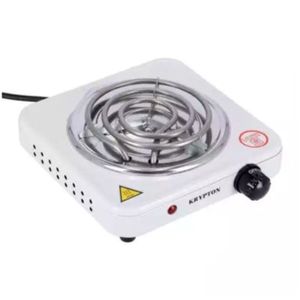 Krypton Single Burner Hot Plate for Flexible Precise Table Top Cooking, White - KNHP5309