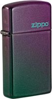 Zippo 49267ZL 49267 Slim Iridescent With Zippo Logo Windproof Lighter
