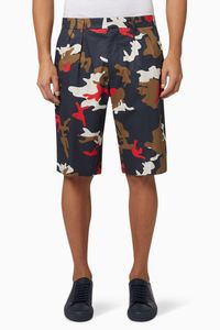 Kirio Camouflage Printed Shorts